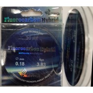Леска Allvega Fluorocarbon Hybrid 0.18mm (3,83кг.) 30м .