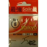 Крючки Saikyo KH-10006 Sode Ring BN № 6 (10шт)