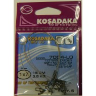 Поводок Kosadaka Classic 7004-L0 1x7 15cm 3.5kg (5шт.) 
