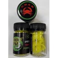 Trout Zone Plamp 60 mm Chartreuse Crab / Шартрез Краб