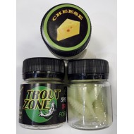 Trout Zone Ribber Pupa 45 мм Glow Cheese / Светонакопительный Сыр