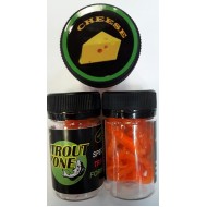 Мягкая приманка Trout Zone Boll 2,9" Orange Yellow