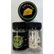 Мягкая приманка Trout Zone Boll 2,9" White